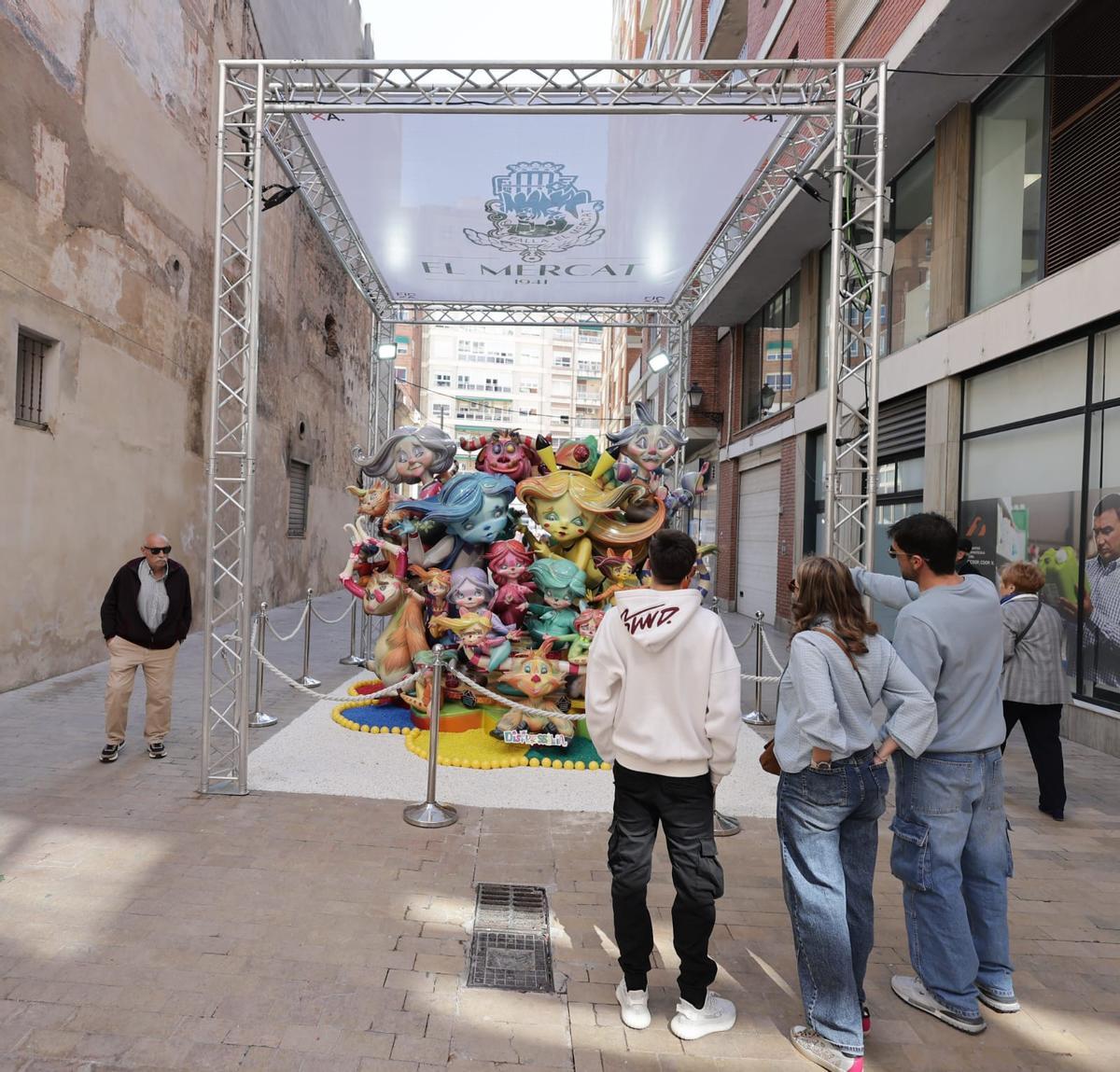 Falla infantil de El Mercat.