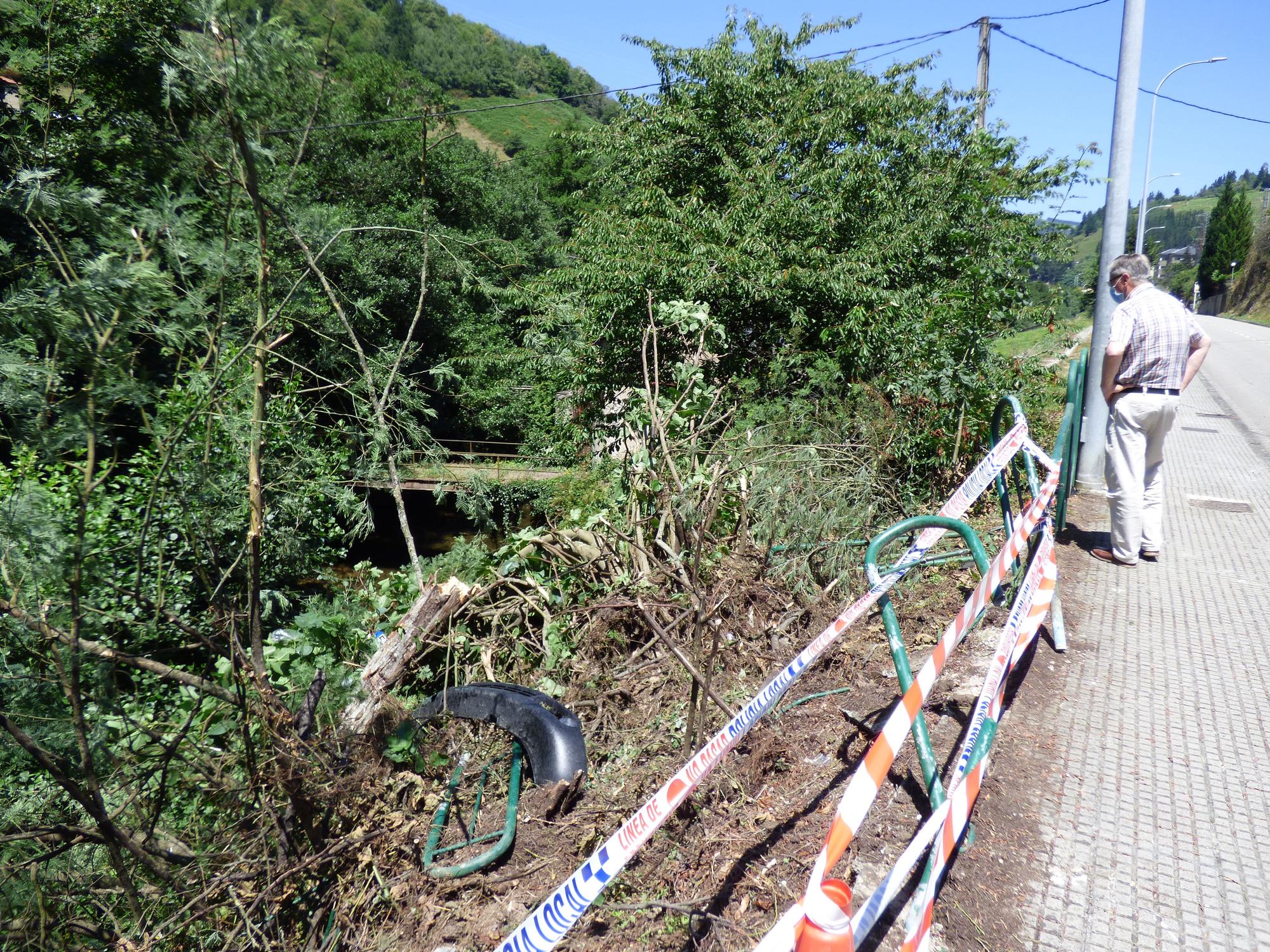 Fatal accidente con un fallecido de 19 años en Cangas del Narcea