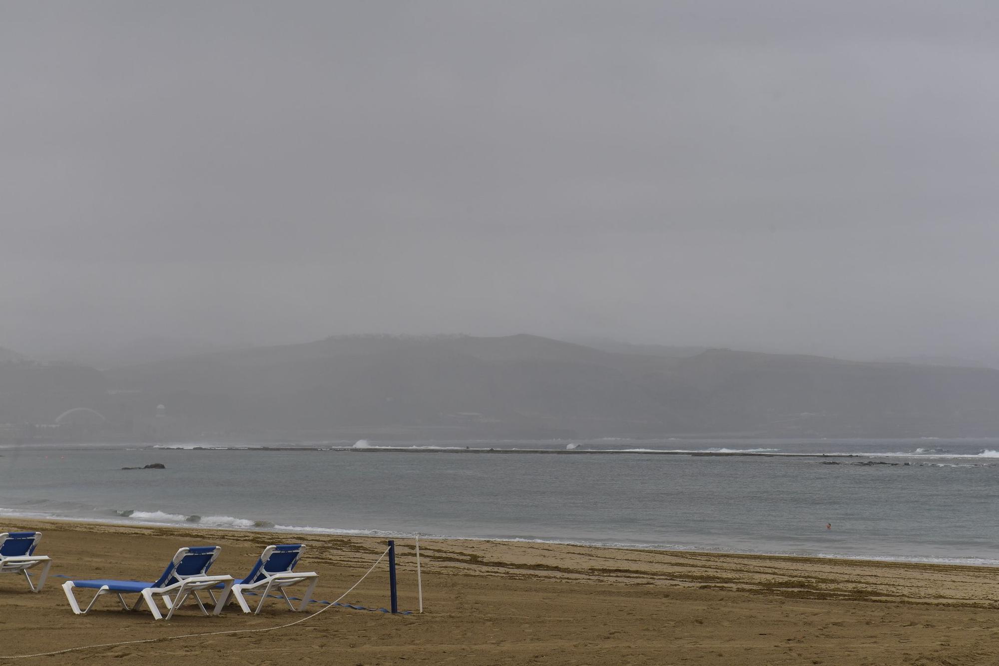 Lluvia en Las Palmas de Gran Canaria (07/01/2022)