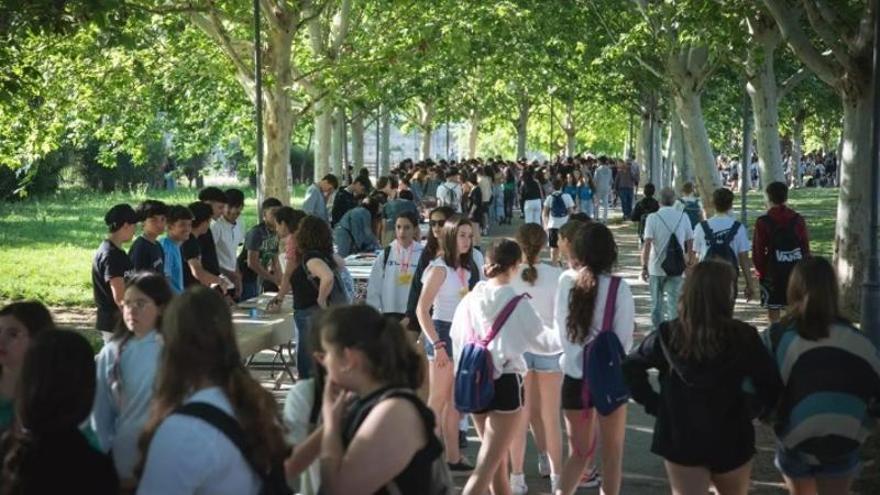 Más de 2.000 alumnos sacarán las matemáticas a la calle en Mérida con 150 retos y juegos