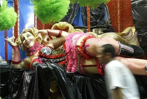 Preparativos del Carnaval de Río