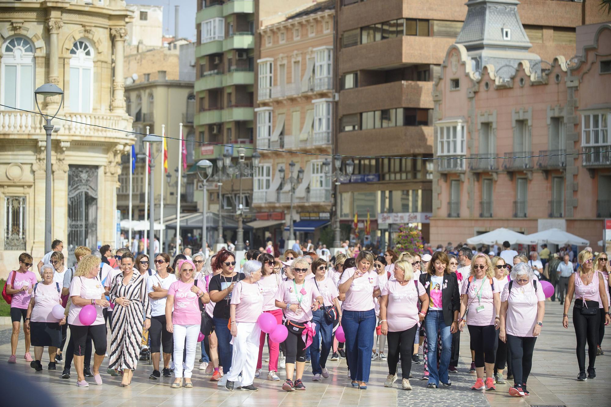 Marcha por la Lucha Contra el Cáncer de Mama en Cartagena