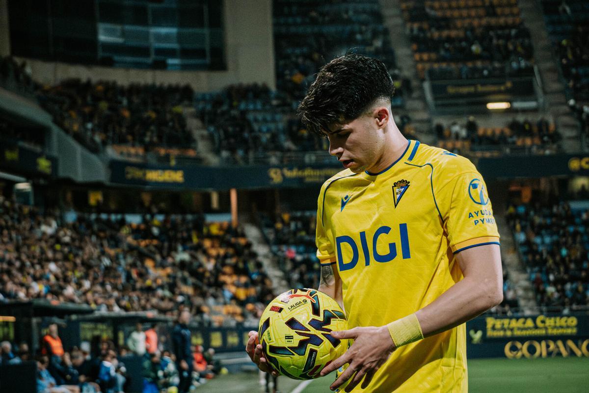 Antoñito Cordero, ahora en el Cádiz.