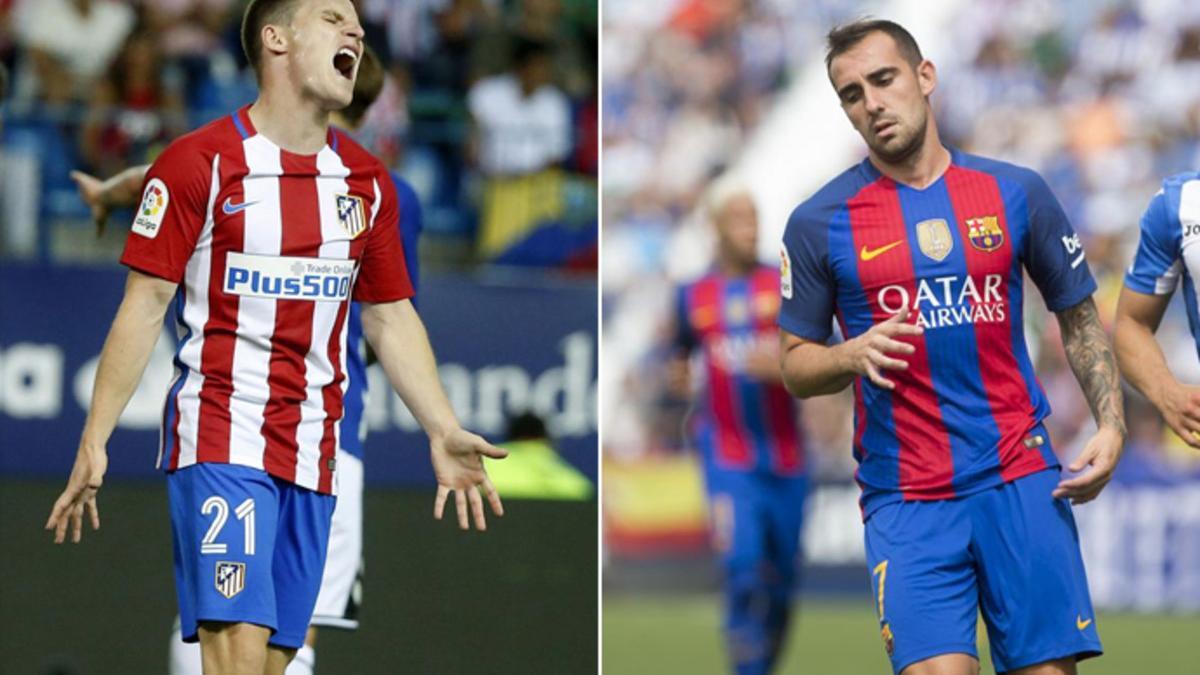 Gameiro y Alcácer, cara a cara en el Camp Nou