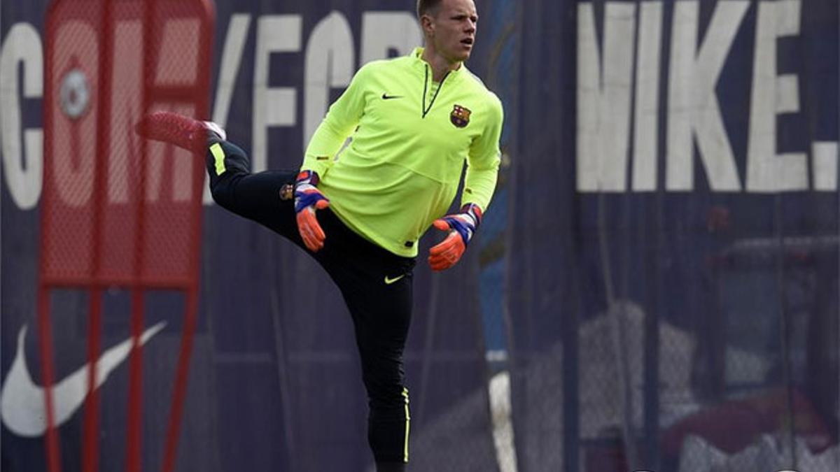 Ter Stegen quiere ser el portero titular del FC Barcelona