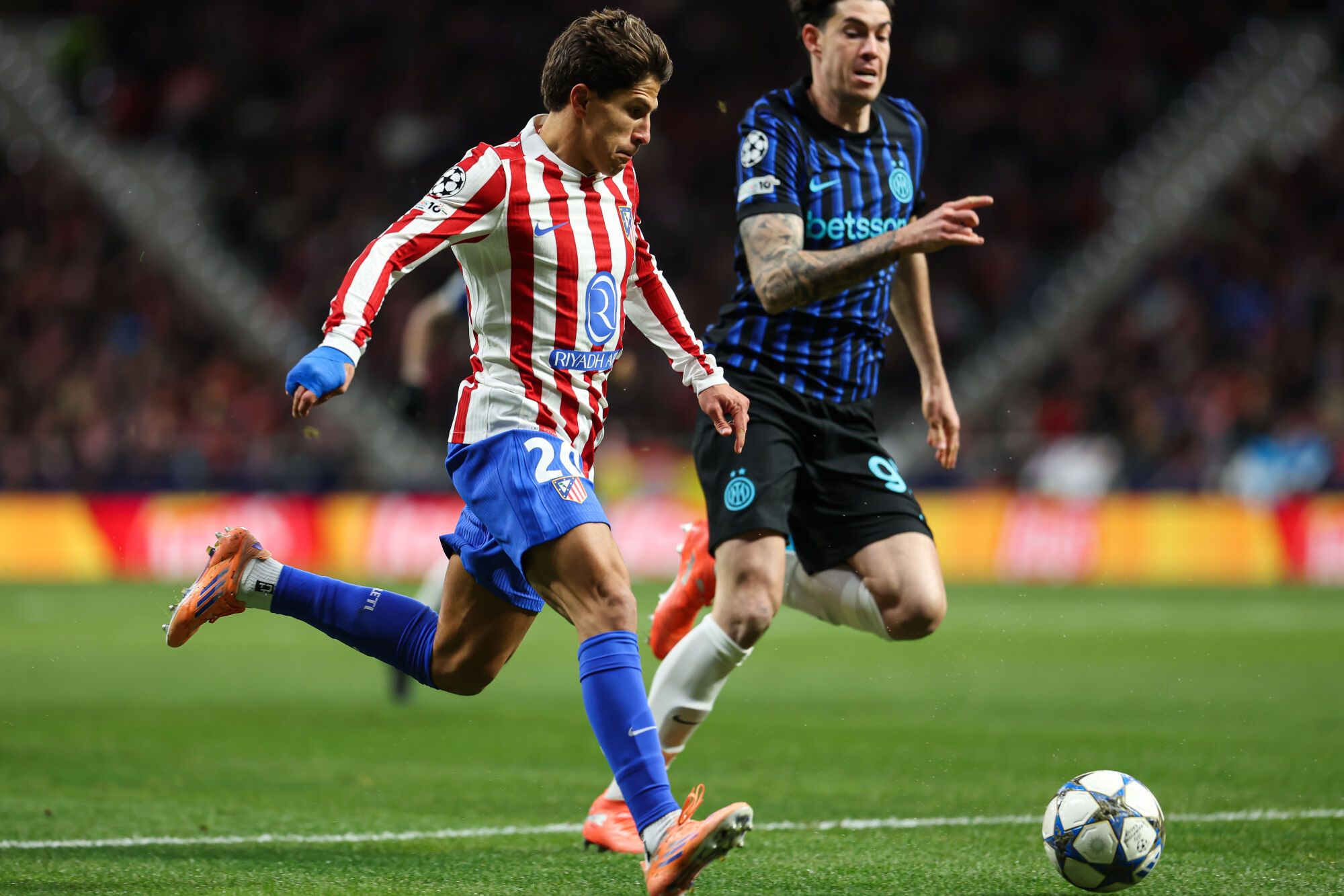 Champions League: Atlético de Madrid - Inter de Milán, en imágenes.