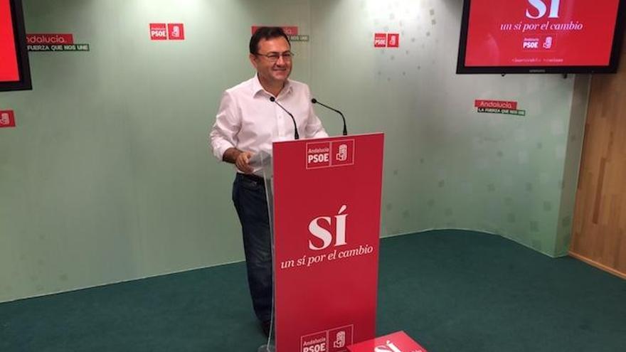 Secretario general del PSOE en Málaga, Miguel Ángel Heredia