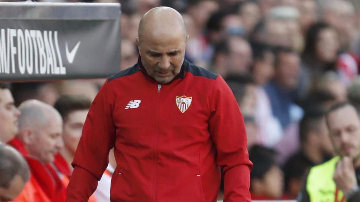 Sampaoli pasa por un mal momento