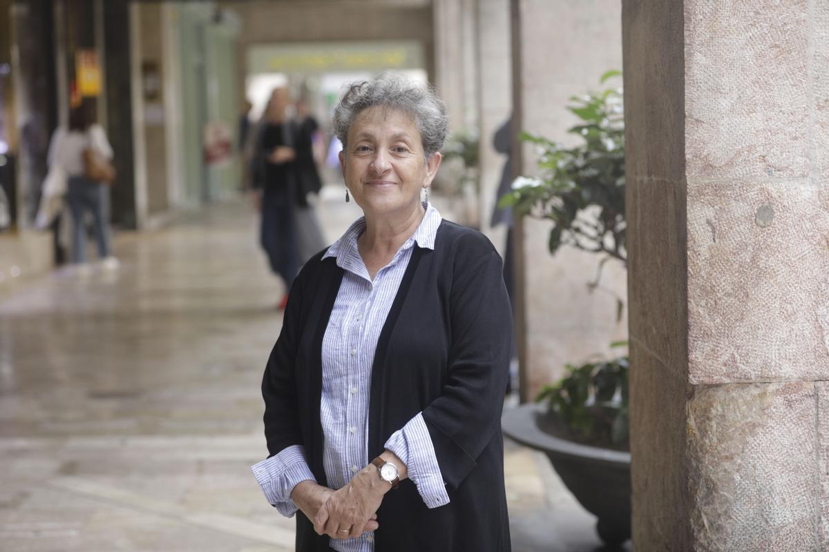 Soraida Hussein, el viernes en Palma.