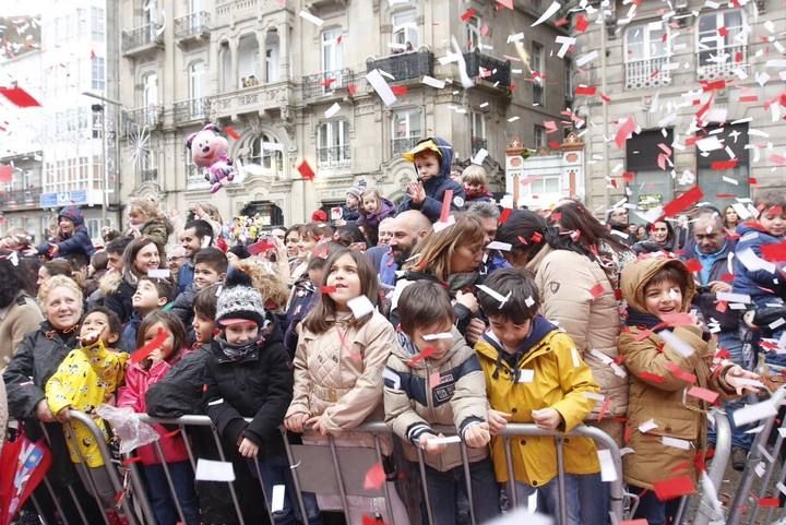 La magia de la Cabalgata en las calles de Vigo