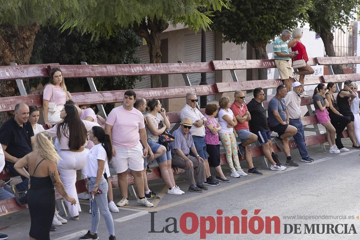 Primer encierro de las Fiestas de Moratalla
