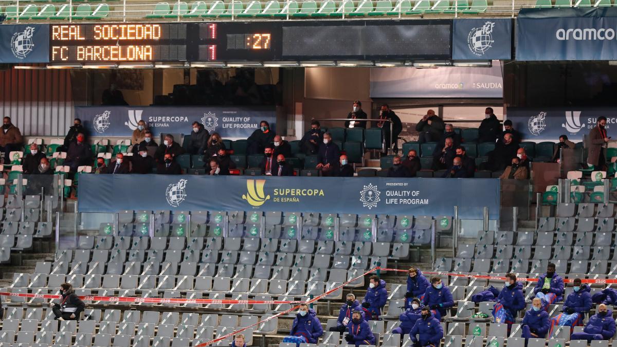 La grada del Camp Nou volverá a tener público 17 meses después