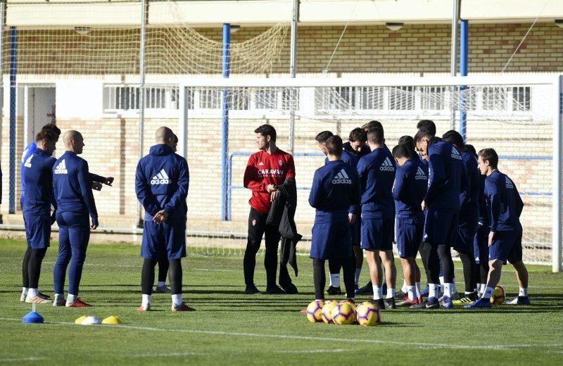 Víctor Fernández se estrena como técnico del Real Zaragoza