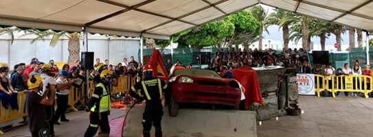 Teguise acoge un campeonato nacional de rescate en accidentes de tráfico