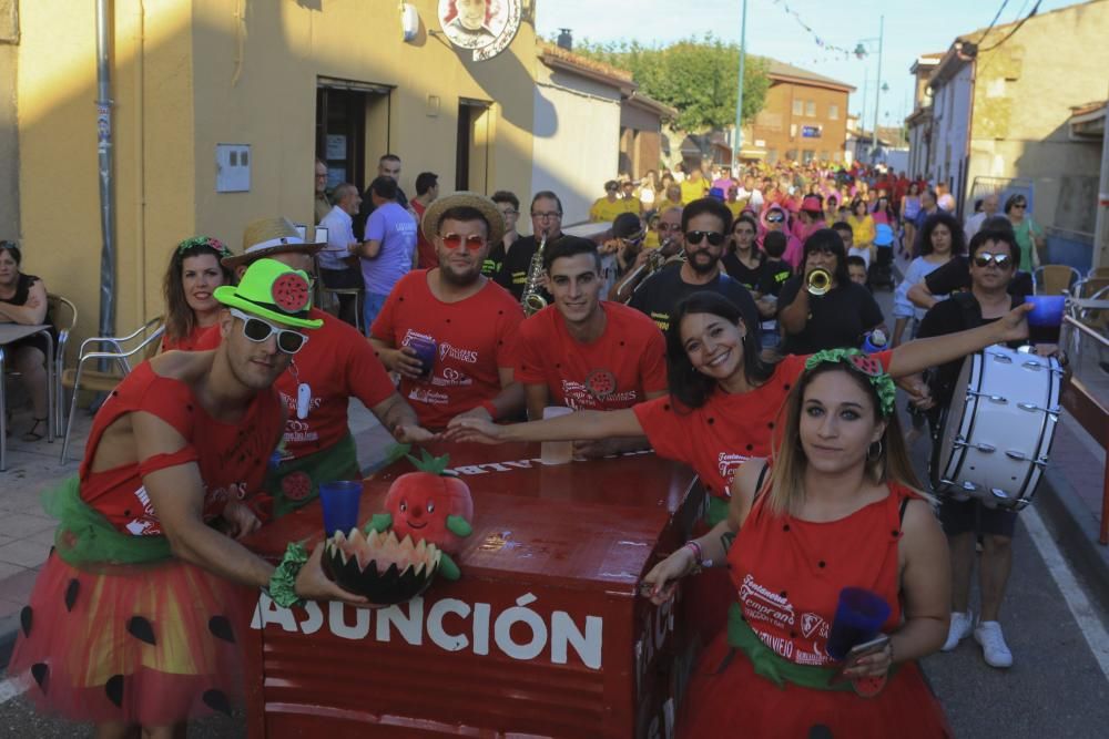 Inicio de las fiestas de la Asunción en Villaralbo 2019