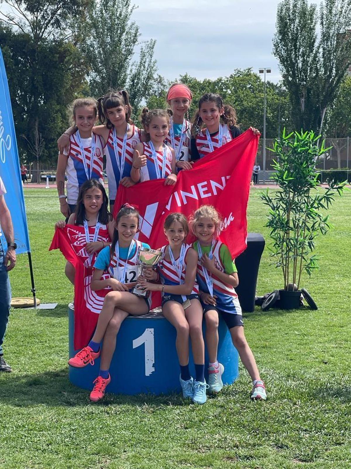 L'Avinent Manresa sub-10 femení va acabar segon