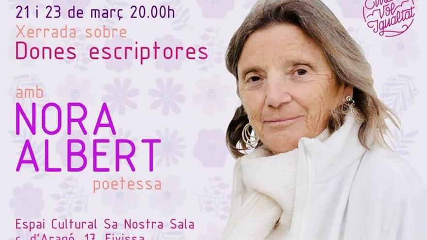 Nora Albert habla de Virginia Woolf y Mercè Rodoreda en Sa Nostra Sala de Ibiza