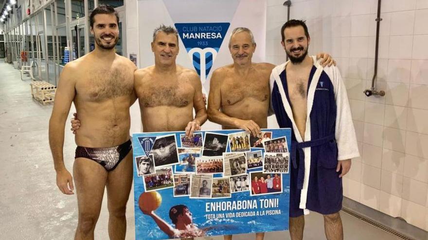 Reconeixement a la piscina | CN MANRESA