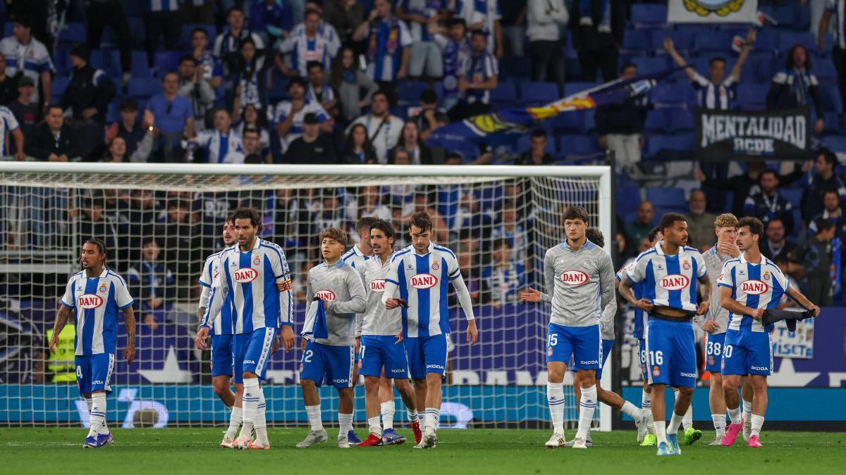 El Espanyol, en caída libre