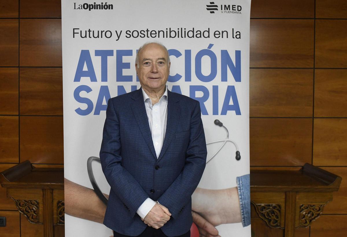 Pedro Hernández, vicepresidente de la UMHC y director gerente del Hospital de Molina.