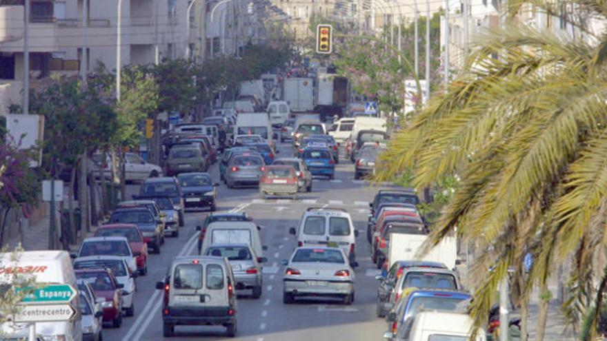 Parte del tramo de la avenida de España en el que se intervendrá.