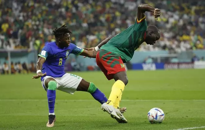 Camerún - Brasil, en imágenes
