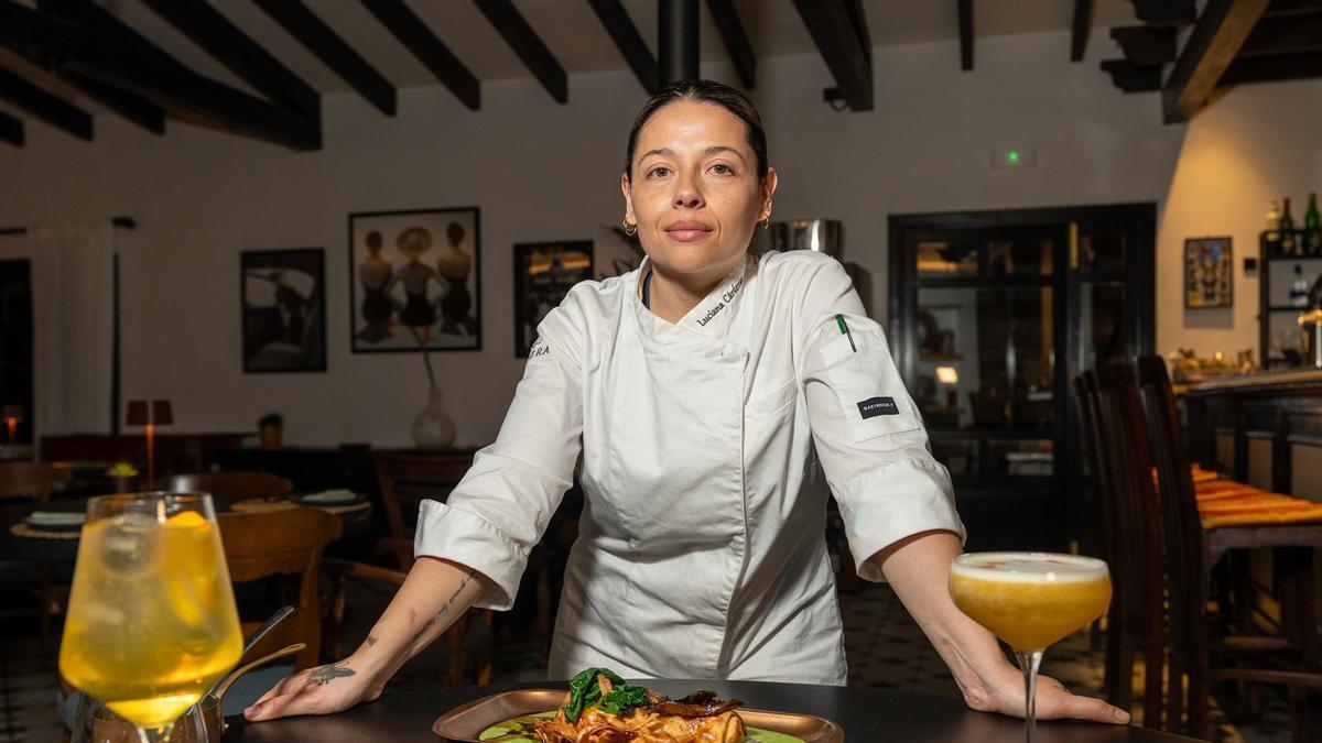 La directora del restaurante Cendra, la chef Luciana Cárdenas
