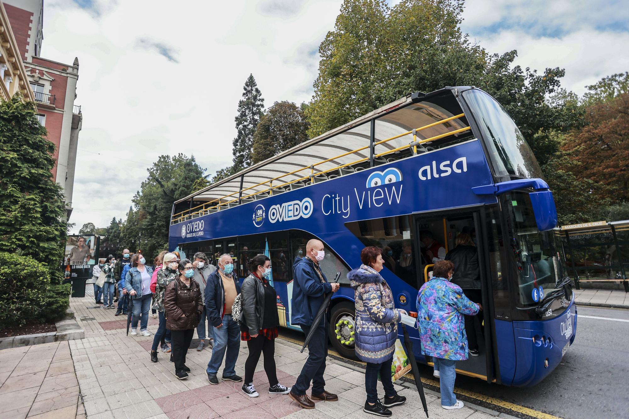 EN IMÁGENES: El Día Mundial del Turismo tiene tirón en Oviedo