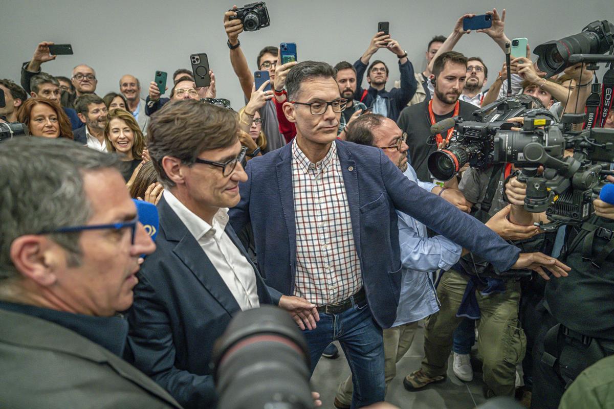 Salvador Illa, candidato del PSC, gana las elecciones en Catalunya