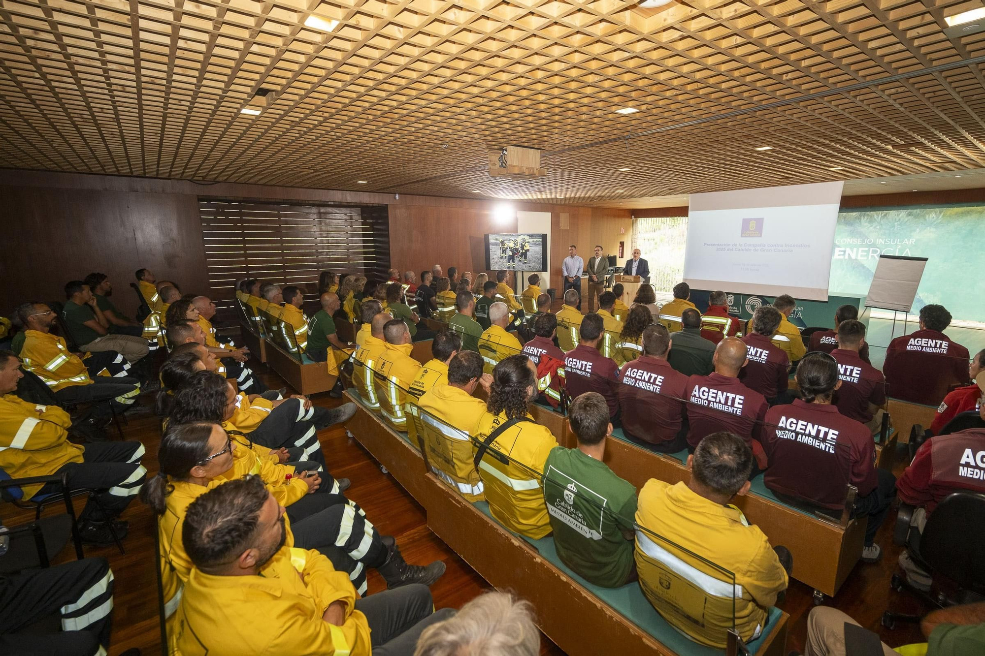 Presentación de la campaña contra incendios del Cabildo de Gran Canaria