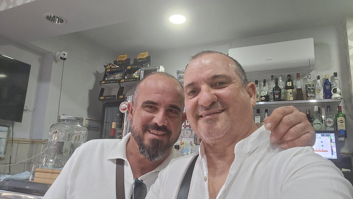 Rafael Ledesma junto a José Manuel Cordobés.