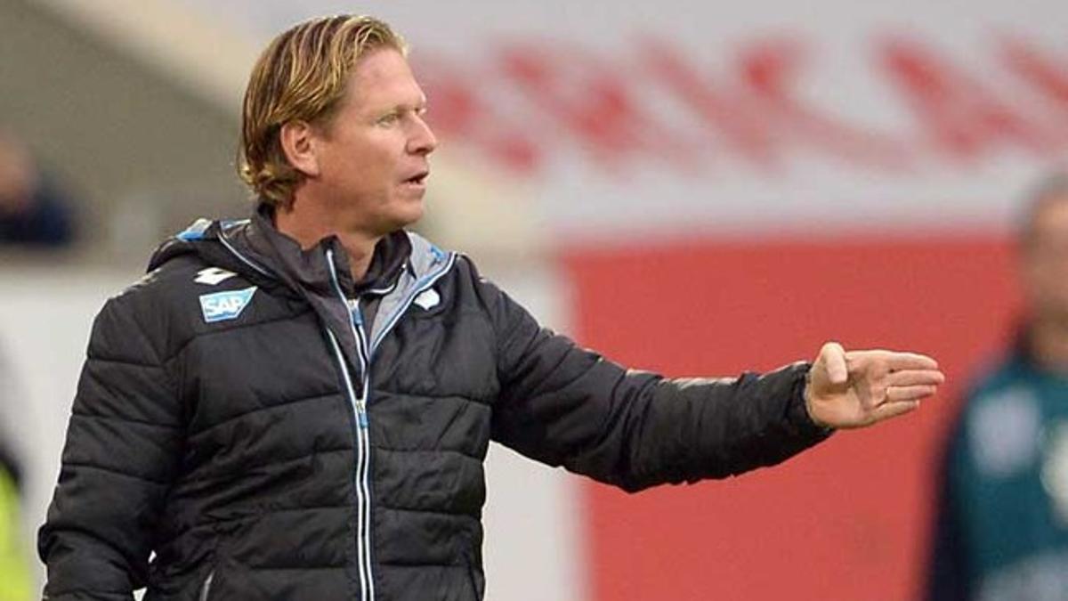 Markus Gisdol fue cesado como técnico del Hoffenheim de la Bundesliga alemana