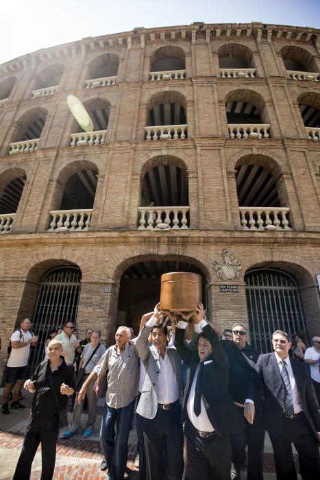 Último adiós a 'Canito' en la plaza de toros de Valencia