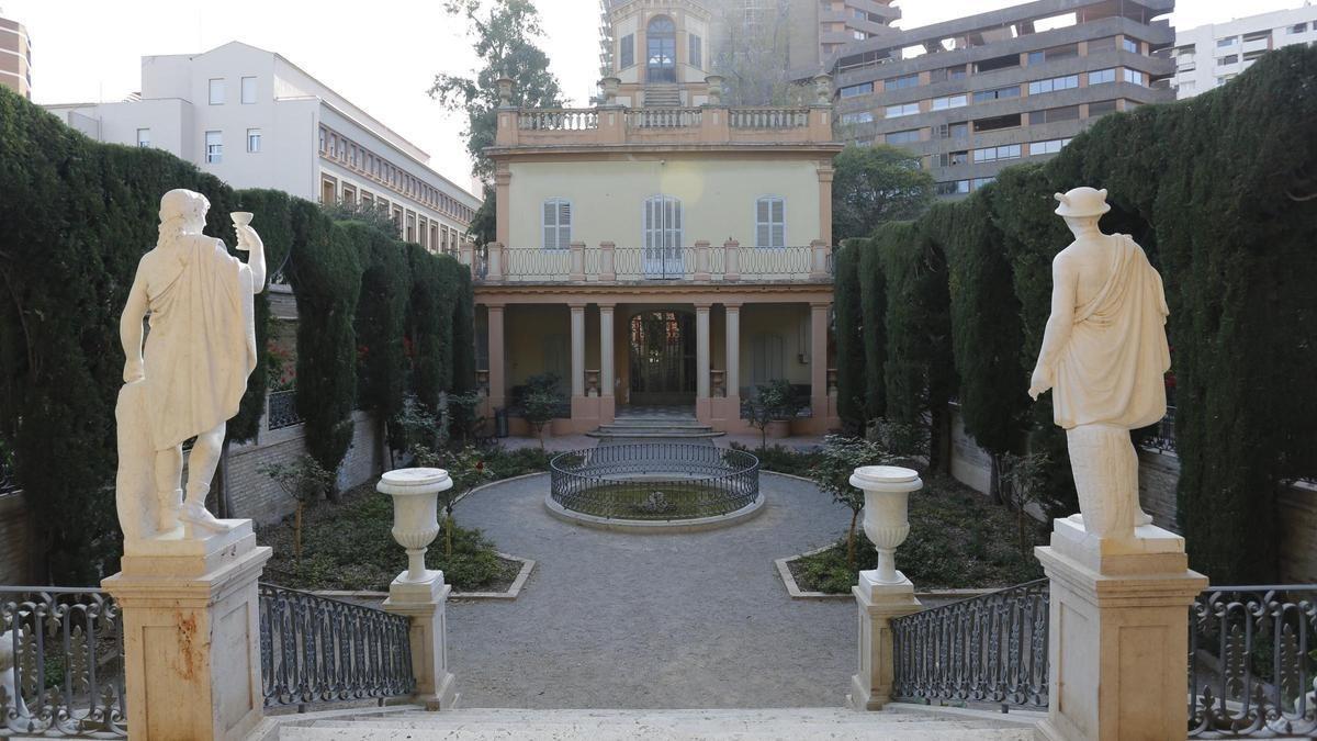 Imagen del Jardín de Monforte, donde se casan los valencianos
