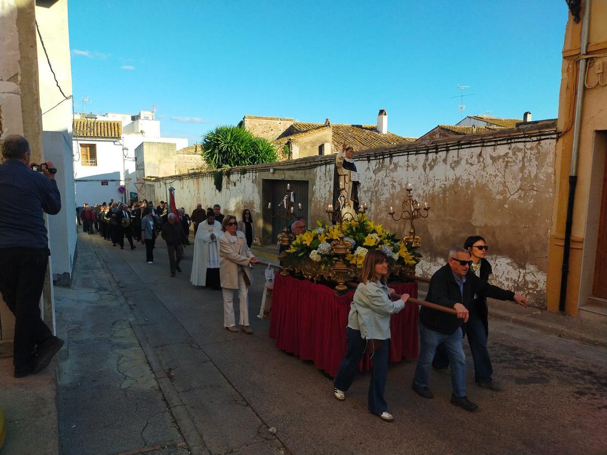 Un momento de la Entrada de Sant Vicent.
