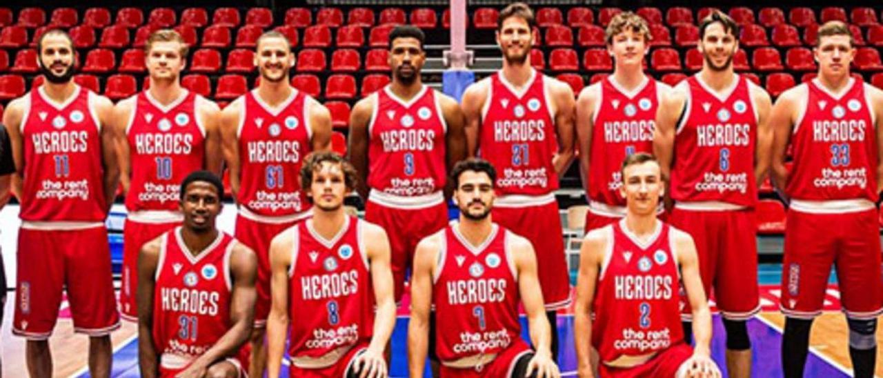 Plantilla del Den Bosch, posible rival del Unicaja en la BCL.