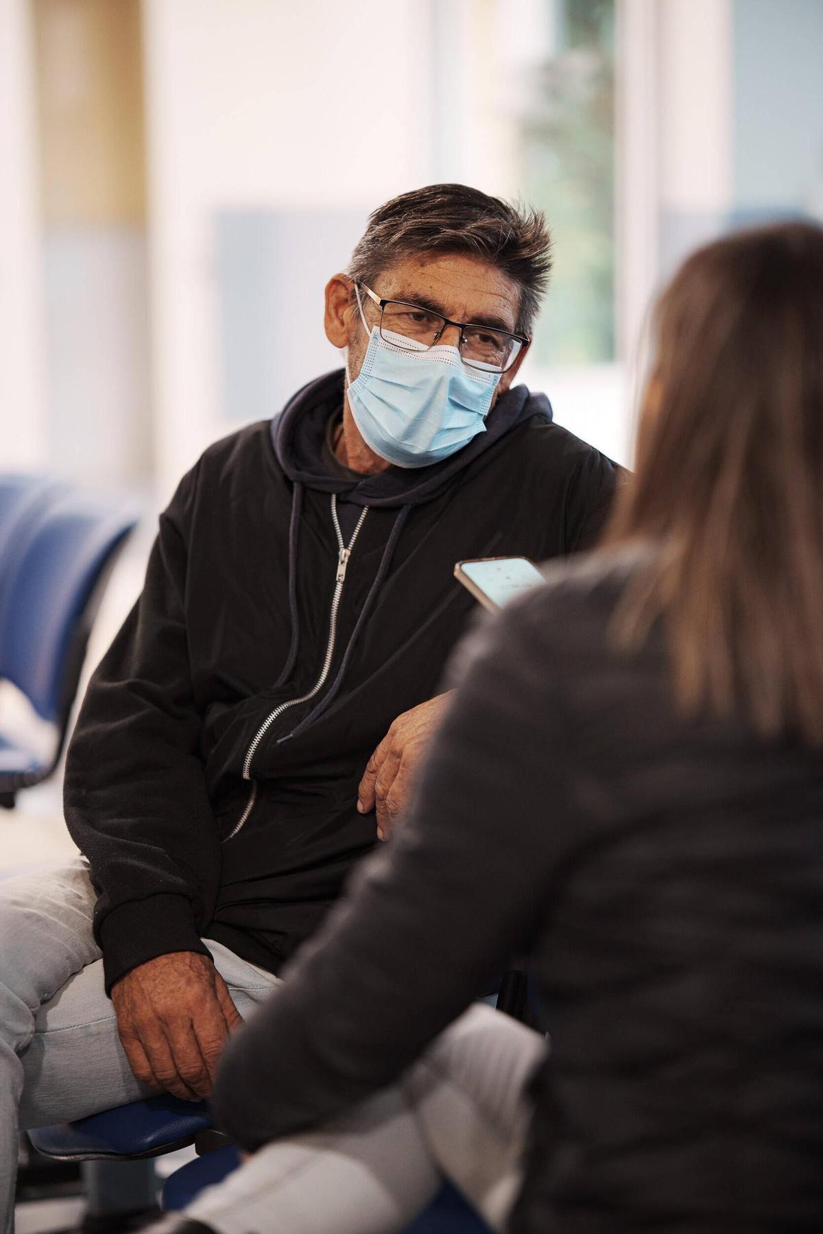 Camilo Mayo, paciente de enfermedad renal.