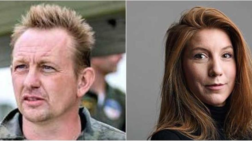 Peter Madsen y Kim Wall.