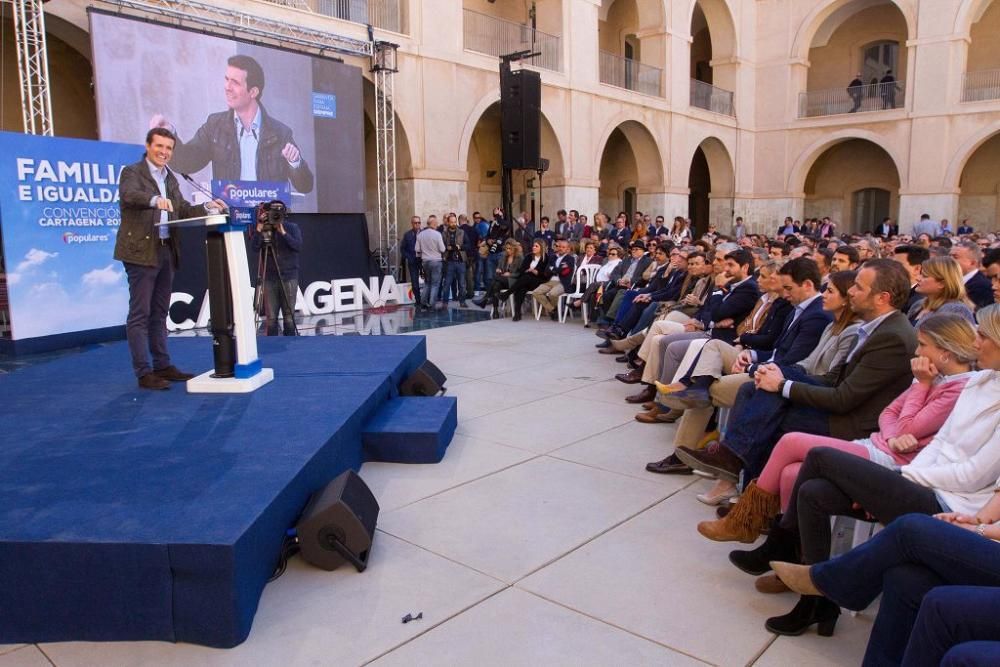 Acto de presentación de Noelia Arroyo como candidata a la alcaldía de Cartagena