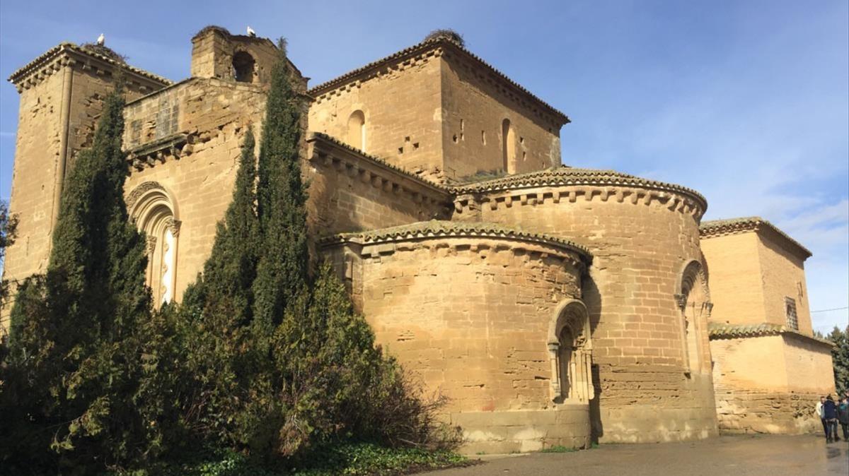 El monasterio de Sijena, en Aragón.