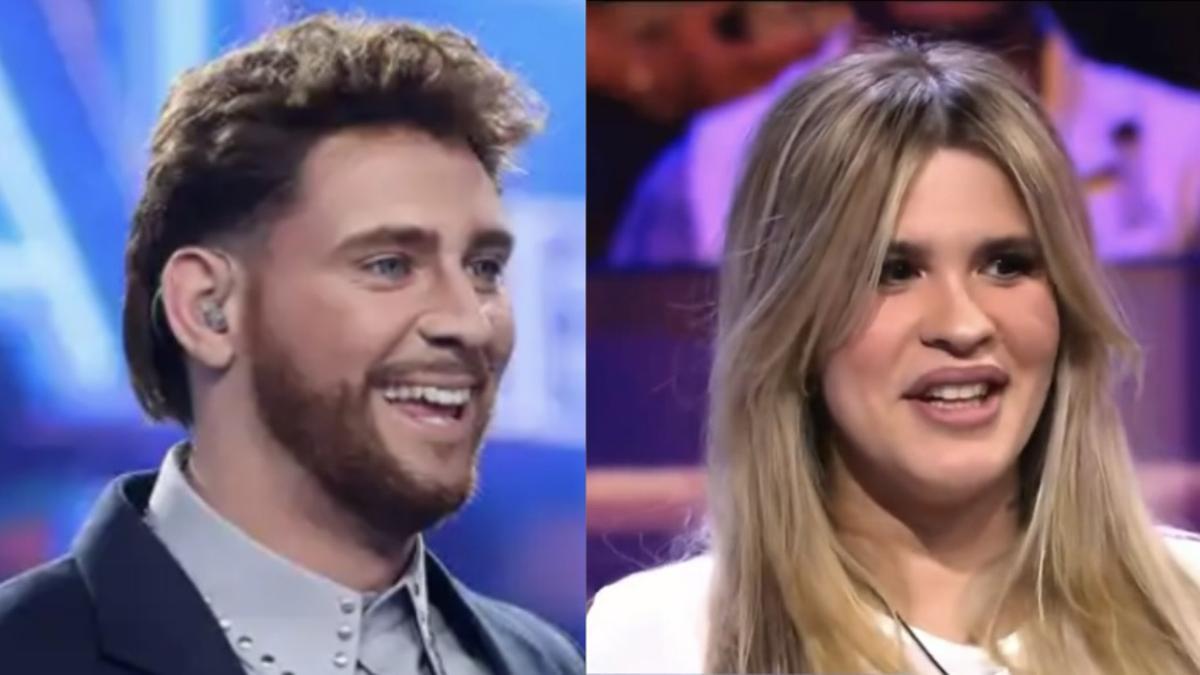JKBello e Ylenia Padilla, en 'Tu cara me suena' y 'De viernes', respectivamente.