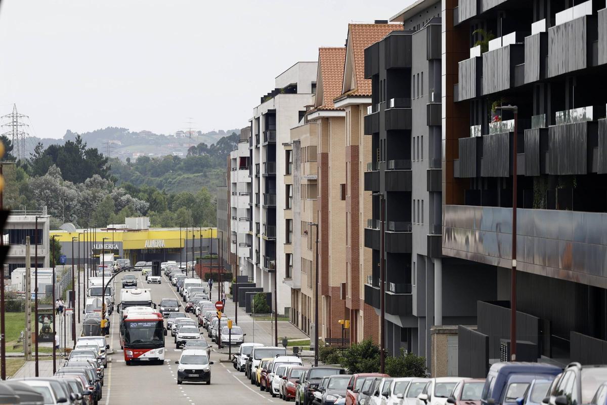 Vista del barrio de Nuevo Roces.