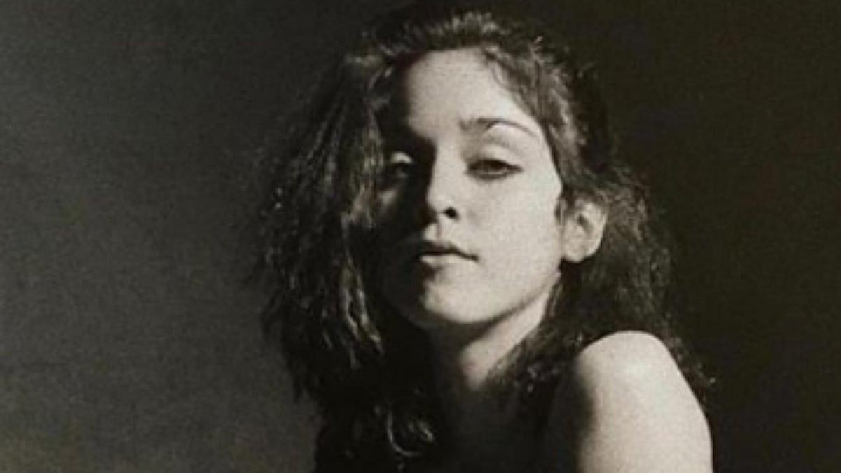 Madonna, con 19 años.