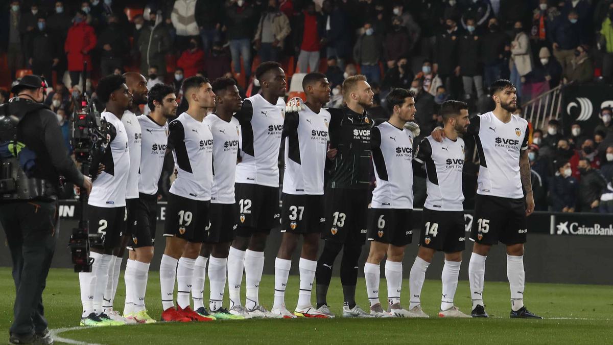 El Valencia CF se medirá al Cádiz por primera vez en Copa estando los dos conjuntos en la máxima categoría.