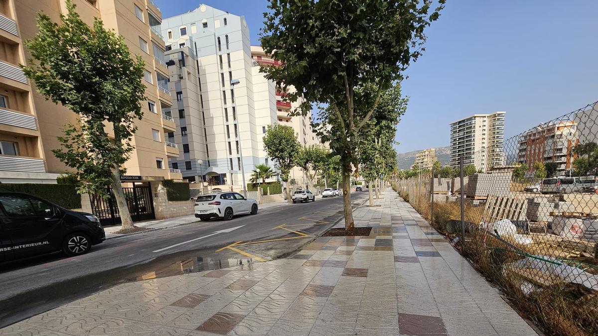 Las renovadas aceras