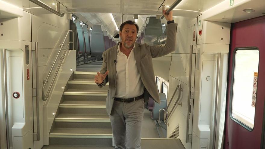 Puente viaja de Albacete a Aranjuez en los nuevos trenes para Cercanías Madrid