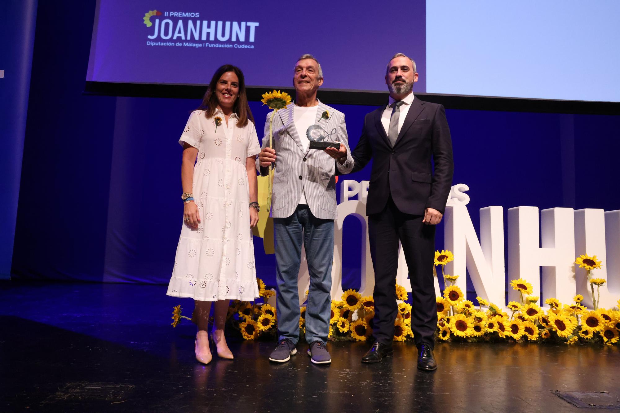 Entregados los Premios Joan Hunt de la Diputación de Málaga y Cudeca 2023