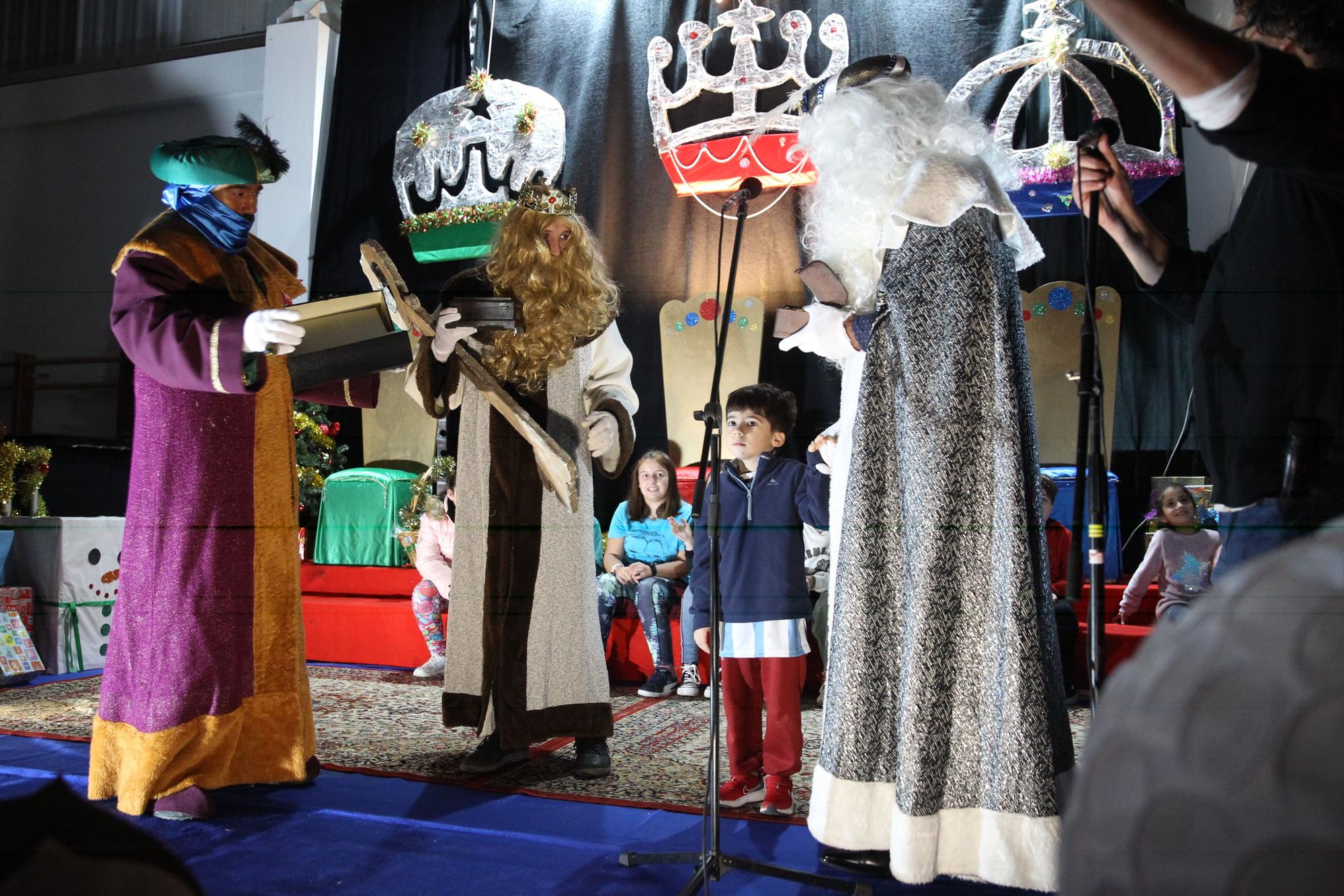 Los Reyes ya están en O Morrazo: primera parada, Domaio