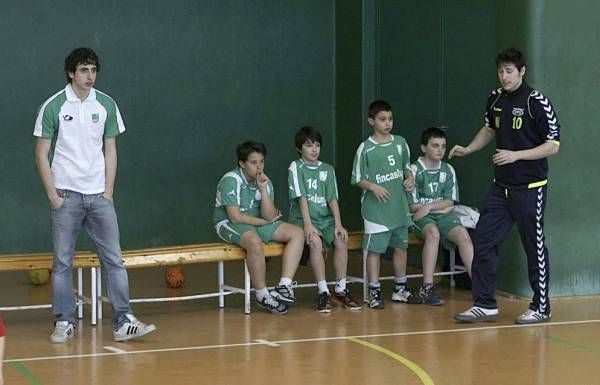 BALONMANO: Maristas-Casablanca (alevín masculino) / Maristas-Balonmano Aragón (infantil) / Maristas-Aragón Santa Isabel (benjamín mixto)