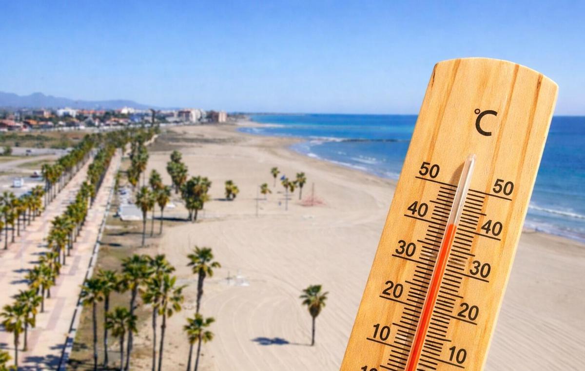 La playa del Grau de Castelló